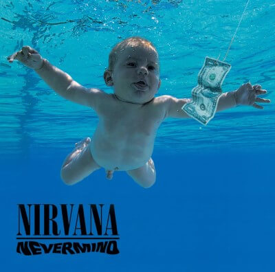 Capa do disco Nevermind.