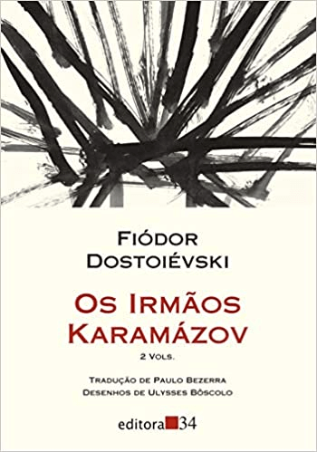 Capa do livro Os Irmãos Karamázov.