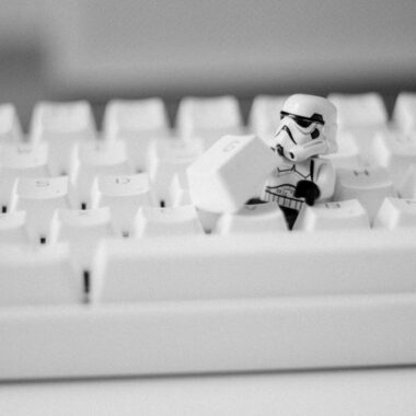 presentes para nerds stormtrooper lego teclado