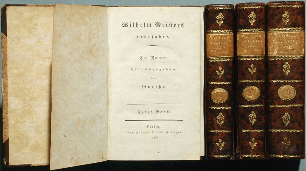 bildungsroman Os Anos de Aprendizado de Wilhelm Meister
