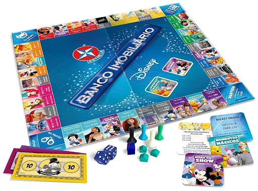 jogos da disney - banco imobiliário